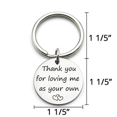  Step Mom Mother Gift, Thank You for Loving Me as Your Own, Mom in Law Gifts 