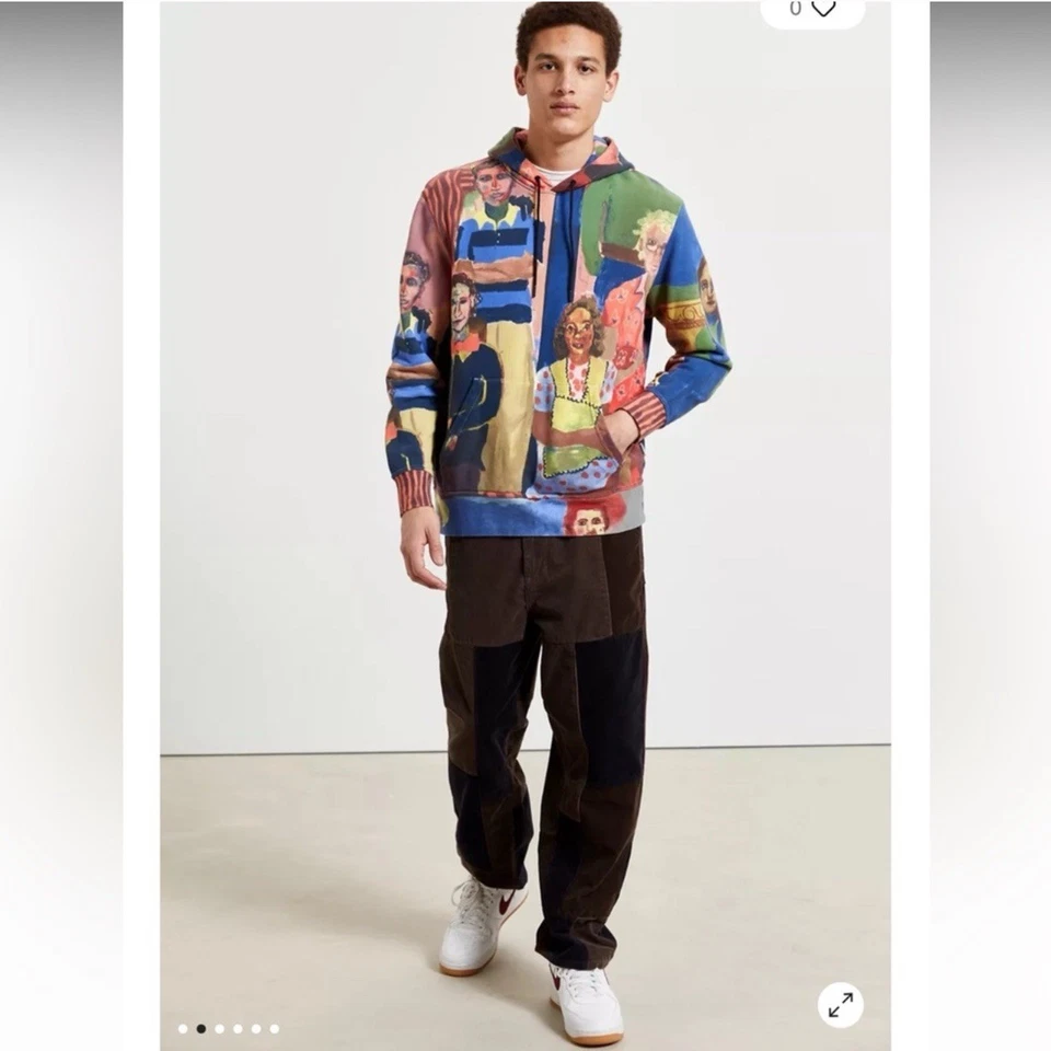 Puma X KidSuper Studios Allover PrintHoodie Sweatshirt - Image 2 of 4