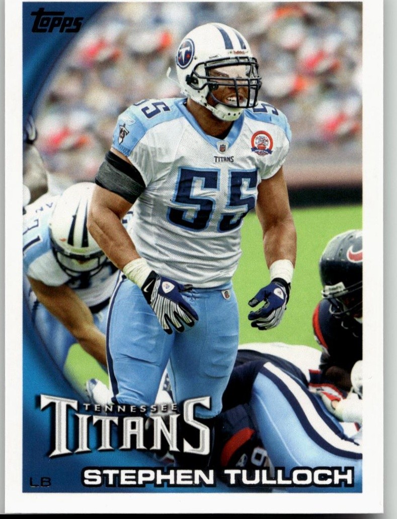 Stephen Tulloch 2010 Topps Football Tennessee Titans