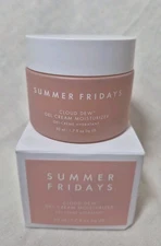 Summer Fridays Cloud Dew Gel Cream Moisturizer 1.7 Oz (50 ml.) Full Size