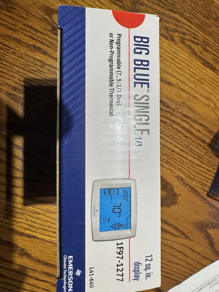 Emerson 1F97-1277 12 inch Thermostat - White - Image 3 of 4