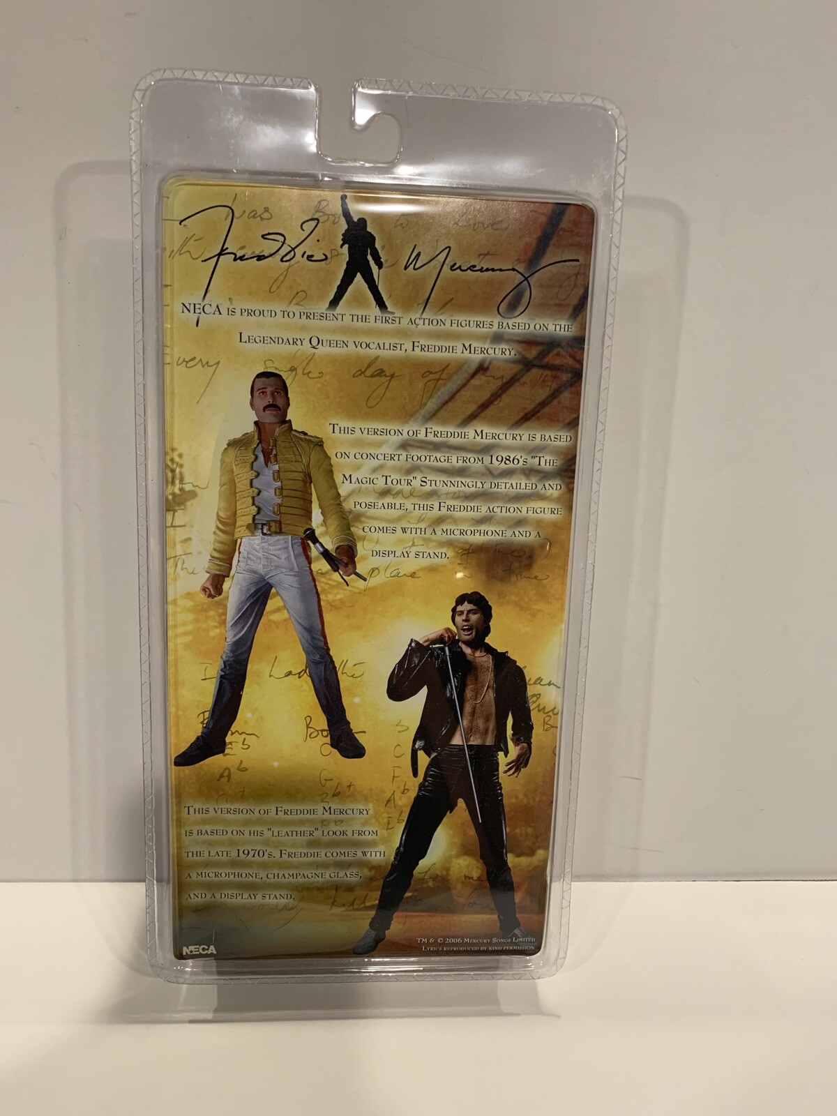 neca 7 inch action figure freddie mercury