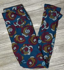 NEW Vintage LuLaRoe One Size OS Leggings Multiple Floral Flowers