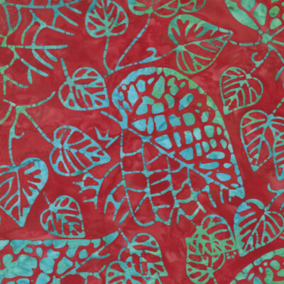 MAMBO BATIKS 4365 15 Red Ruby   MODA BATIKS Quilt Fabric