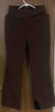 Vintage Obermeyer Ski Snowboard Snow Pants Womens 8R NOS Brown