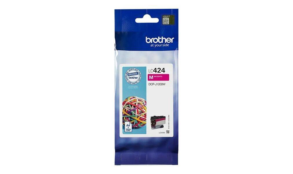 Brother Original LC-424M Druckerpatrone - пурпурный (LC424M)