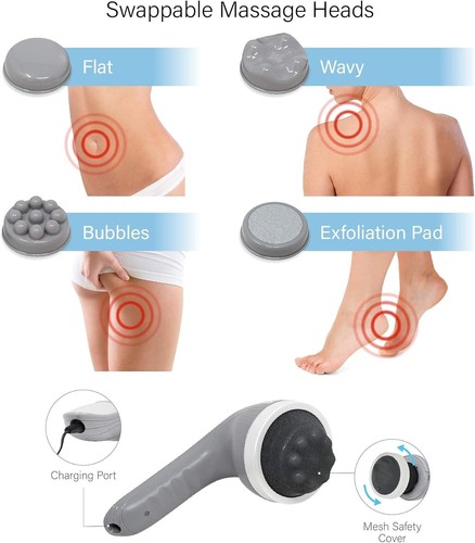 Hand Cellulite Kabellos Mehrzweck Körpermassagegerät Maschine & Cool Body Sc... - Bild 7 von 8