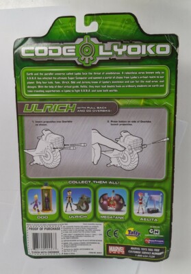 ToyBiz Code Lyoko Series 2 Ulrich with Overbike Action