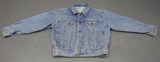 Warner Bros Youth/Kid Sz M Marvin The Martian Looney Tunes Vtg Denim Jean Jacket