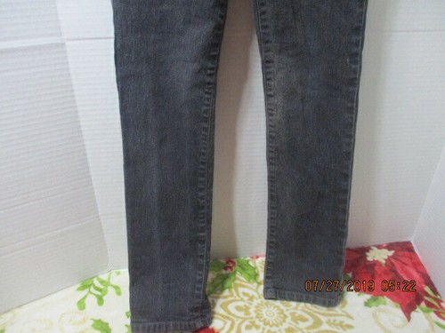 Faded Glory Pants Girls Jeans Black Size 10S Pre owned - Picture 2 of 4