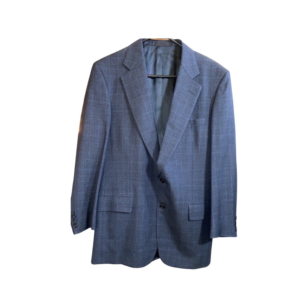 Harrod's by Chester Barrie Men's Wool Sports Coat Bla… Gem