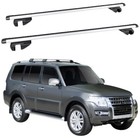 Top Roof Rack Cross Bar Luggage Carrier w/Lock For Mitsubishi Pajero Sport