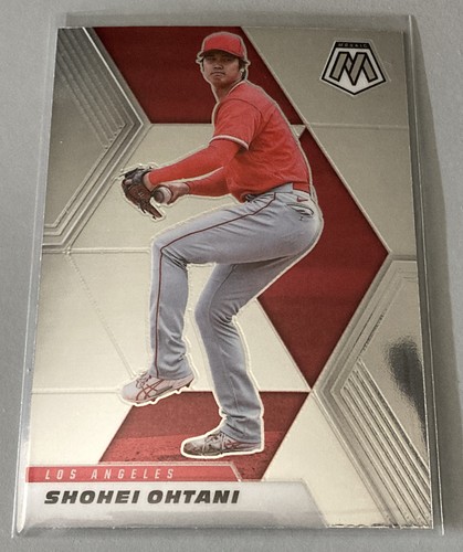 Shohei Ohtani - 2021 Panini Mosaic Base Card #179 - Angels MVP