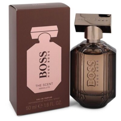 Boss The Scent Absolute by Hugo Boss 1.6 oz-50 ml Eau De Parfum Spray Women New.