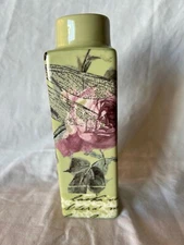 Vintage French Country Design FLORAL VASE Studio B By MAGENTA 7 Inch