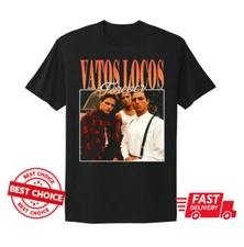 Vatos Locos Forever Black T-Shirt S-3XL Q3487