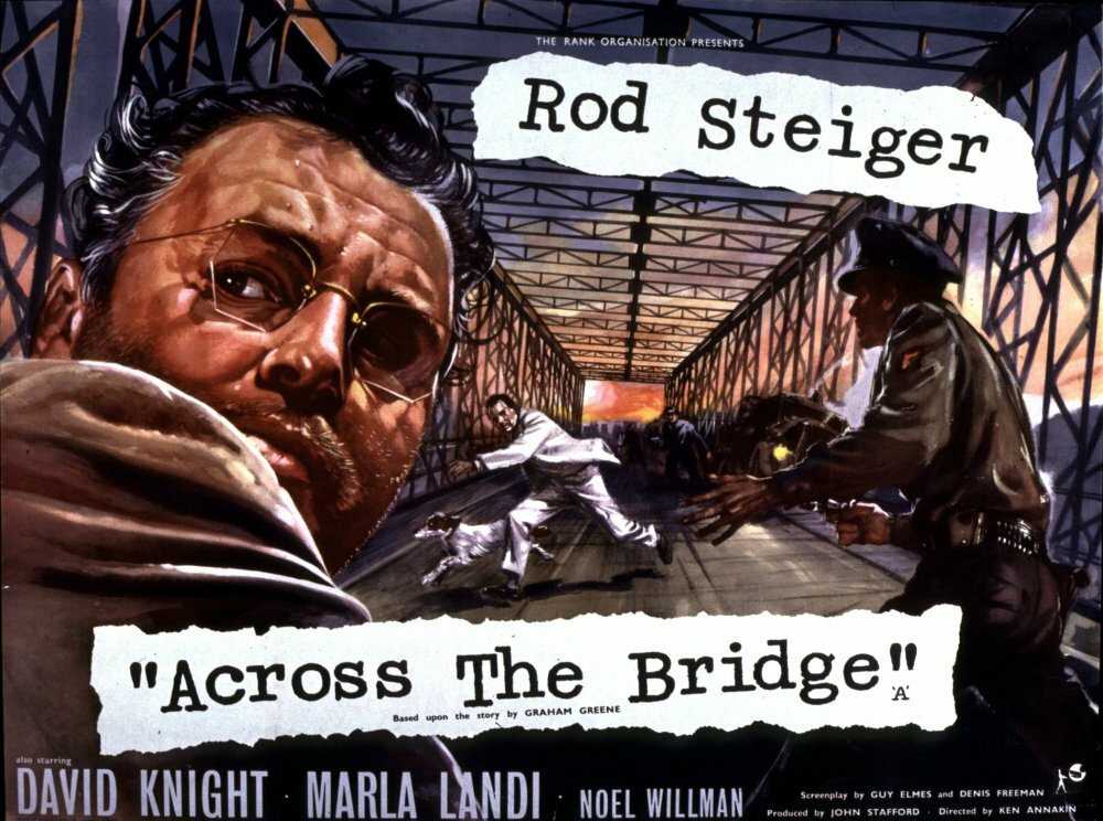 ACROSS THE BRIDGE (1957) DVD - ROD STEIGER , MARLA LANDI