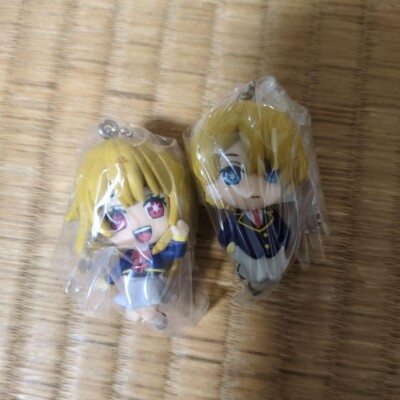 Oshinoko Deform Keychain Aqua Ruby set 