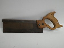 VINTAGE W.TYZACK NO.24 ELEPHANT STAMP TENON SAW WOOD WORKING TOOL