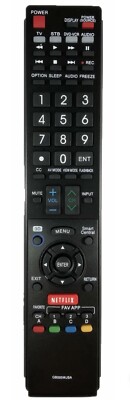 New Replacement Sharp AQUOS Remote Control GB005WJSA Fit for Sharp AQUOS TV