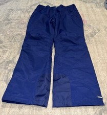 Lands End Womens Navy blue Insulated Ski Snowboard Pants Sz XL 18