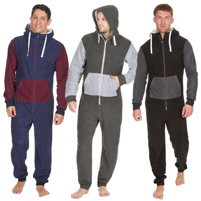 Herren All in One Herren All in One Pyjama Herren Fleece All in One Herren Pyjama