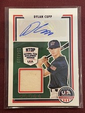 2022 USA Stars & Stripes Material Autograph #SSS-DC Dylan Cupp /399
