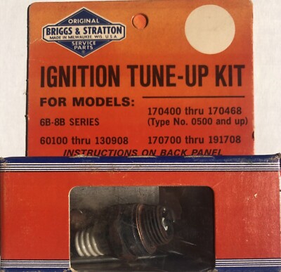 Strattonb PAIR of Genuine Briggs & Stratton - B&S Tune-Up Kits - 391267 - 395020 ...