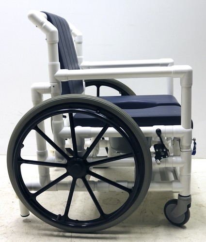 RCN DR100 XXL SB 56cm 200kg Duschrollstuhl Toilettenrollstuhl Rollstuhl TFS155 - Bild 2 von 7
