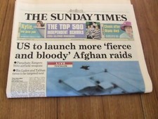 THE SUNDAY TIMES NEWSPAPER OCT 21 2001 + SPORT + BUSINESS + TRAVEL + NEWS REVIEW