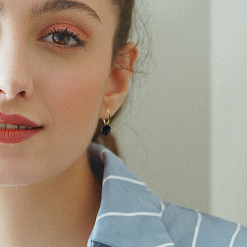 18K Gold Plated Earrings, 925 Sterling Silver Hoop Earrings for Women RSGE17 - Picture 53 of 61