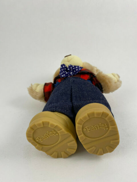 Furskins Lumberjack Teddy Bear Appalachian Artwork Vintage 1986 Plush 7