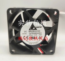1 pcs DELTA QFR0624SH-DB80 24V 0.15A6025 3-wire inverter cooling fan.