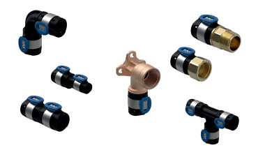 Geberit FlowFit Fittinge - Bogen, T-Stücke, usw.