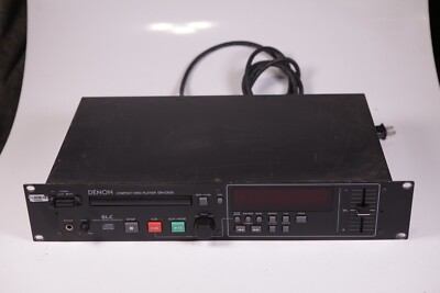 Denon DN-C630 Pro Audio 2U Rack CD Compact Disc Player Power/Eject Tested Only