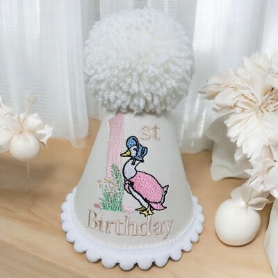 Baby Girl Jemima Puddle-duck Peter Rabbit Birthday Cake-Smash