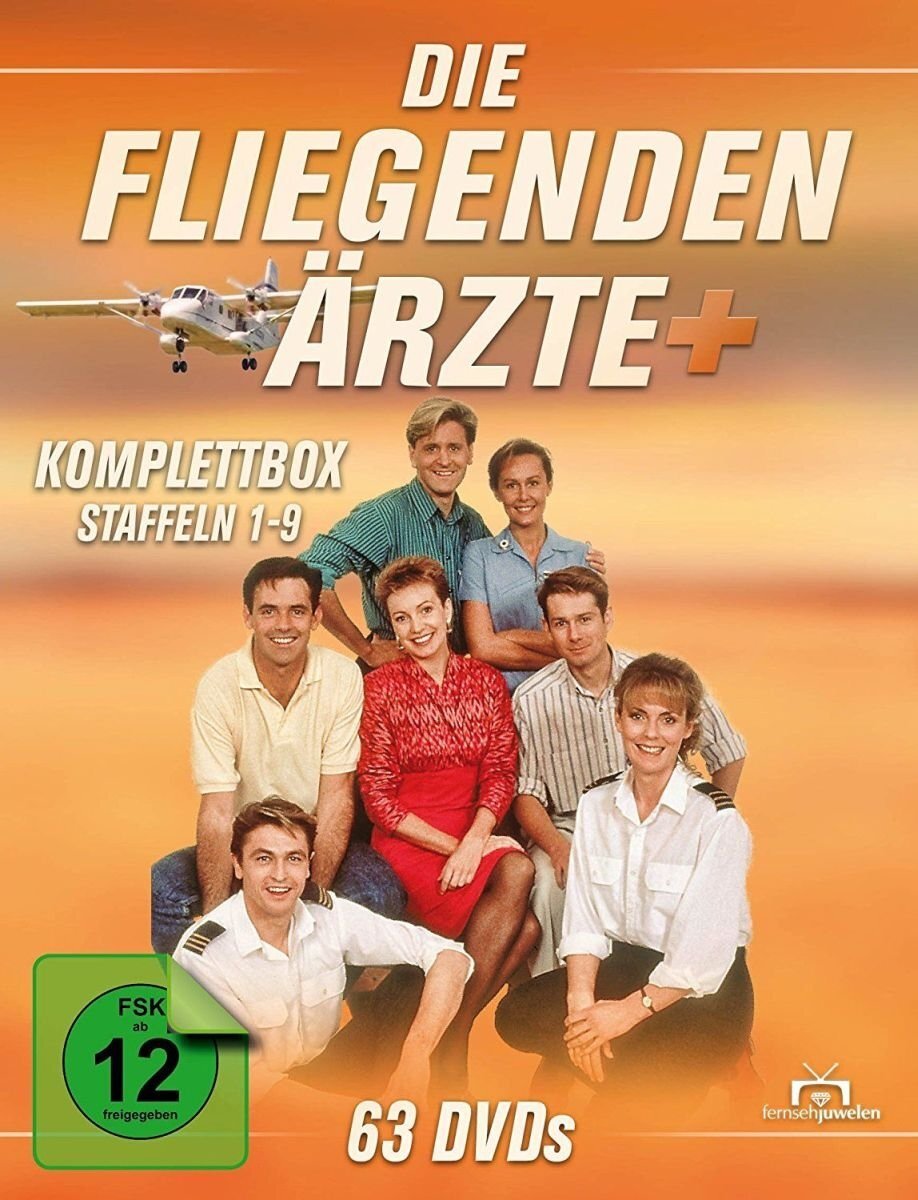 Die fliegenden Ärzte - Komplettbox, Staffeln 1-9 (63 Discs) (DVD) Lenore Smith