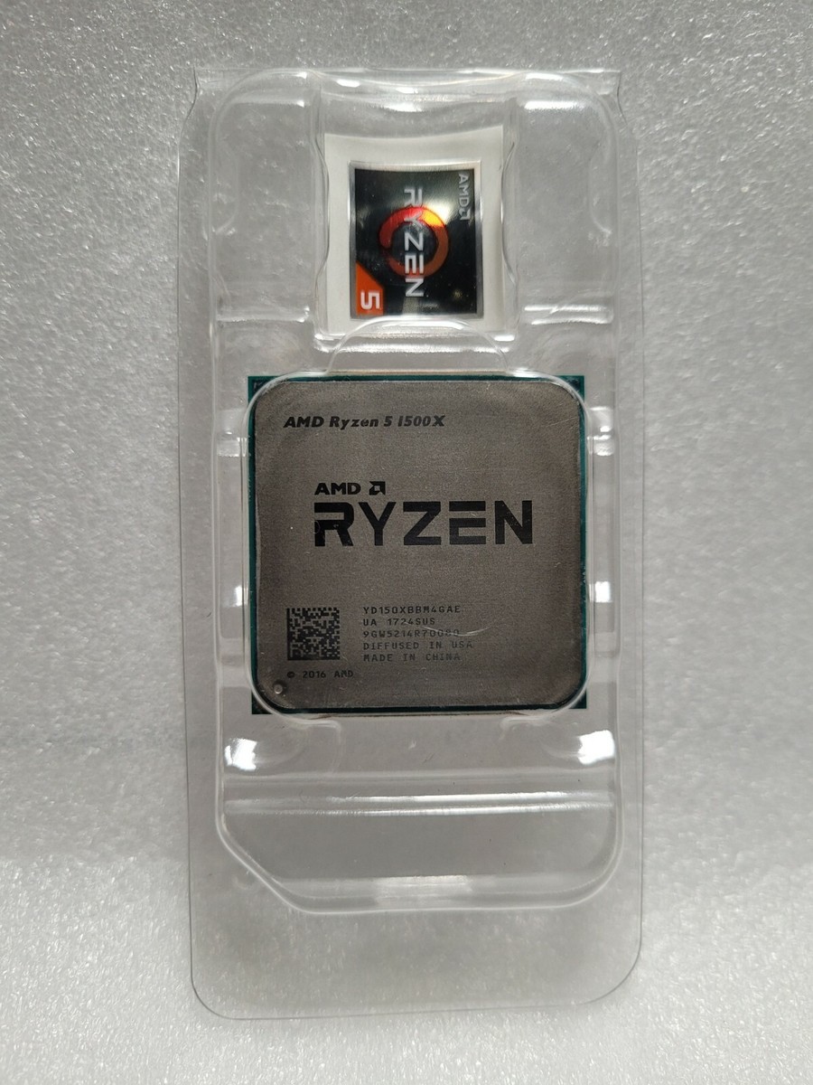 AMD Ryzen 1500x Processor With Stealth Cooler for sale online