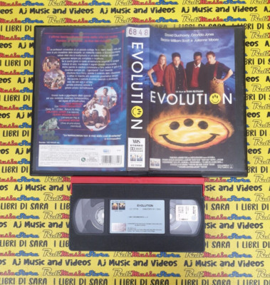 VHS Film EVOLUTION 2002 David Duchovny Ivan Reitman COLUMBIA (F122)