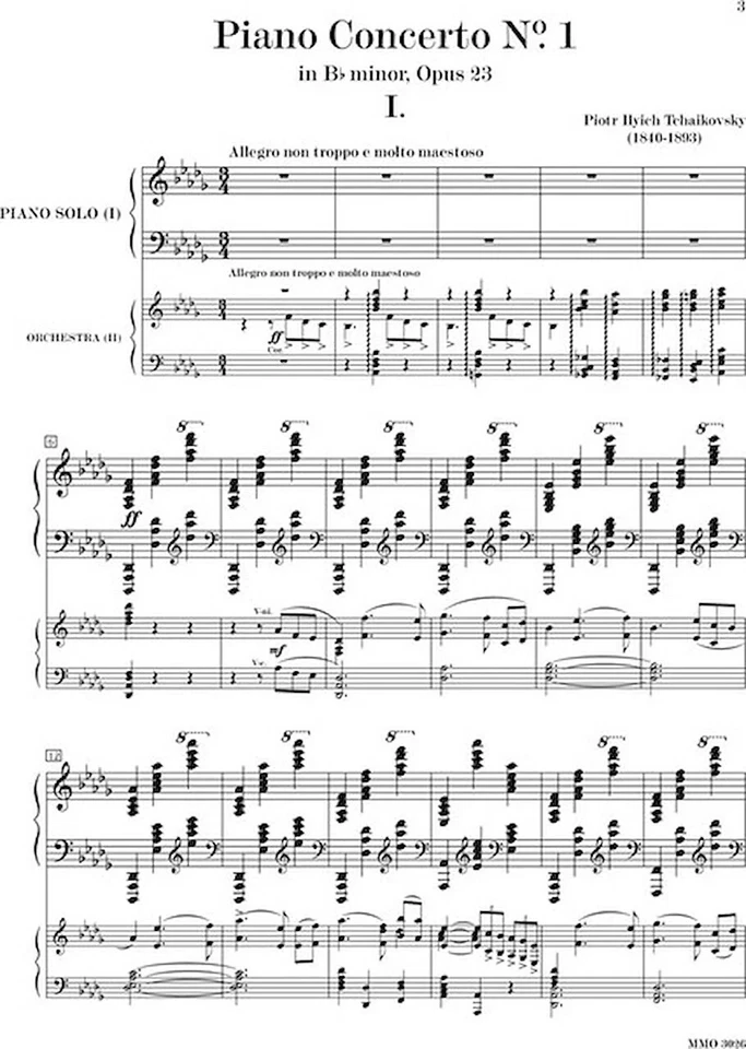 Tchaikovsky - Concerto No. 1 in B-flat Minor, Op. 23 - Image 4 of 4