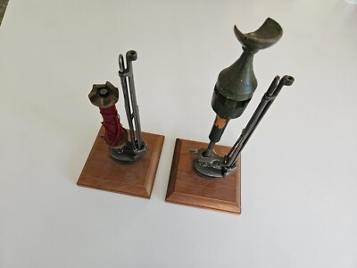 Antique 1800s Loom Accessories Tools Set of 2 Weaving Spinning