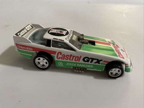 HOT WHEELS Pro Circuit John Force Castrol GTX Oldsmobile funny car white loose V