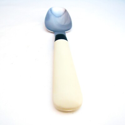 Oneida Edelstahl OHS258 Weiß/Schwarz Griff Suppe / Portion Löffel