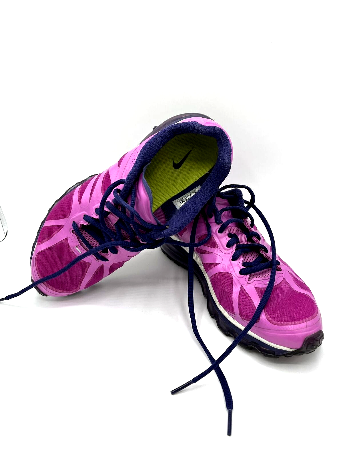 Nike Air Max Running Shoes Pink Magenta Walking Size 7Y Womens Size 8.5