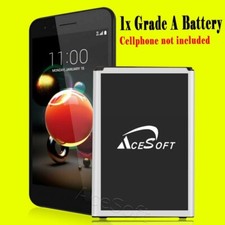 Long Lifespan AceSoft 3220mAh Replaceable Li-ion Battery for LG Risio 2 M154 USA