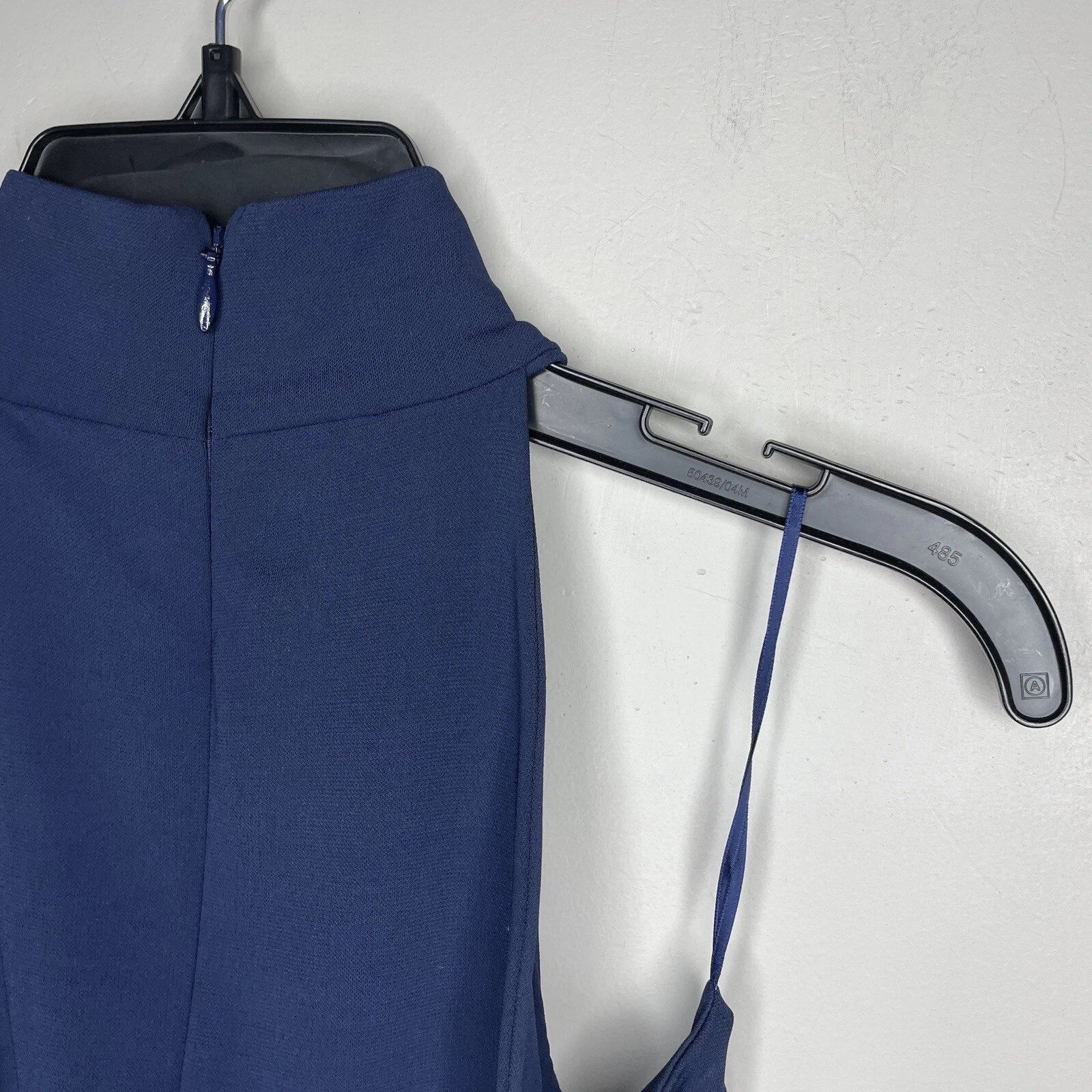 MICHAEL KORS COLLECTION Abito Donna 4 Blu Navy Scollo Alto Abito Senza Maniche Italia