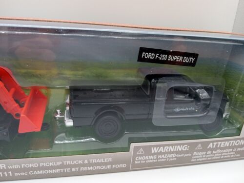 Kubota M5-111 Pull Back Tractor w/Bucket Trailer & Black F250 Ford Pickup - Picture 3 of 7