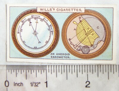 Wills Do You Know 2. Nr. 1924 2 Wie funktioniert das Aneroid Barometer?
