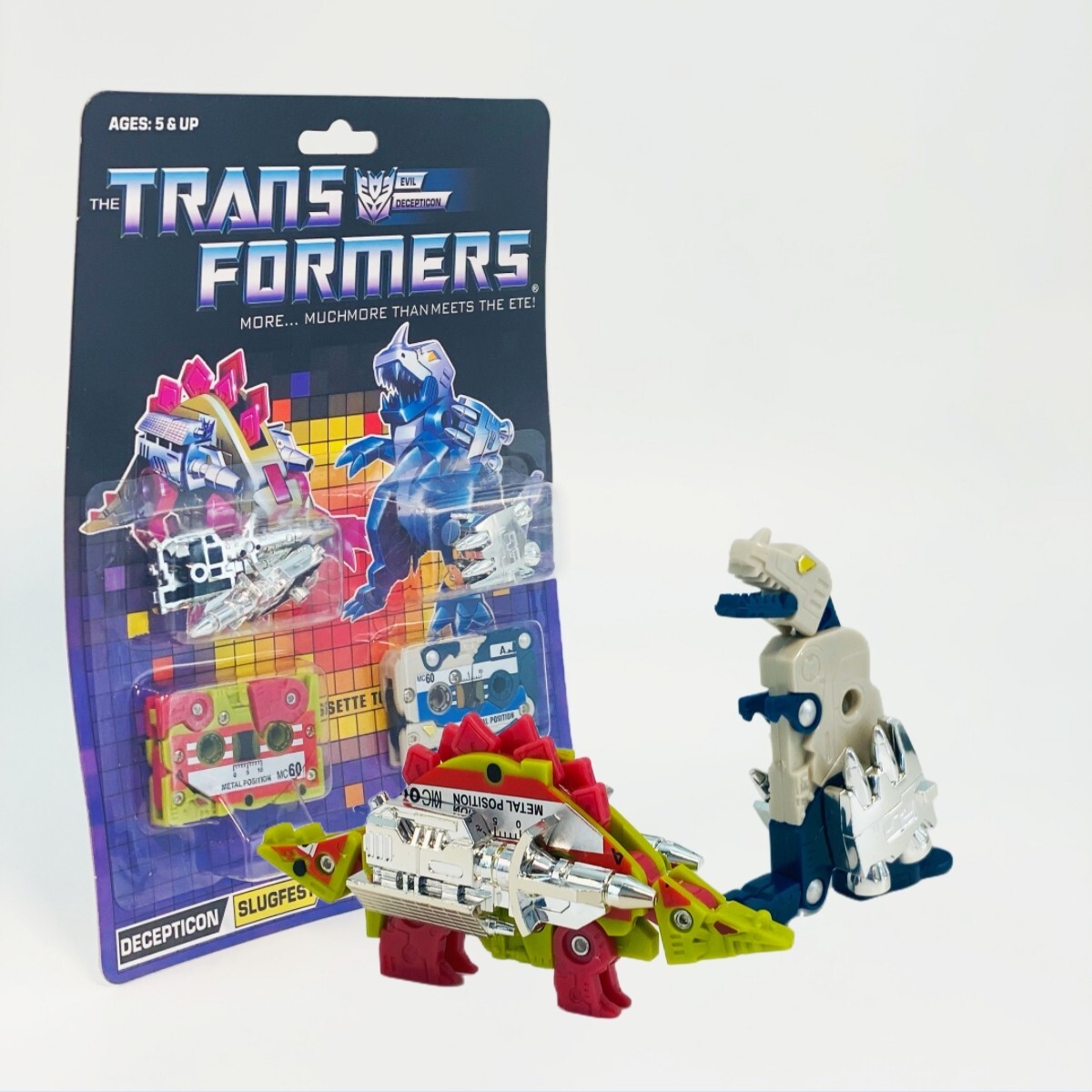 1986 トランスフォーマー スラッグフェスト SLUGFEST + 銃2丁 Transformers G1 Slugfest and Overkill Reissue Version Brand New