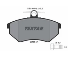 Brake Pad Set, Disc Brake Q+ Textar 2016804 for VW Seat